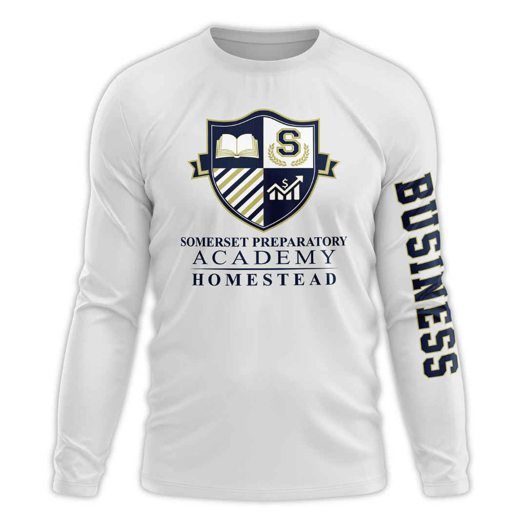 Business Academy Long Sleeve Tee