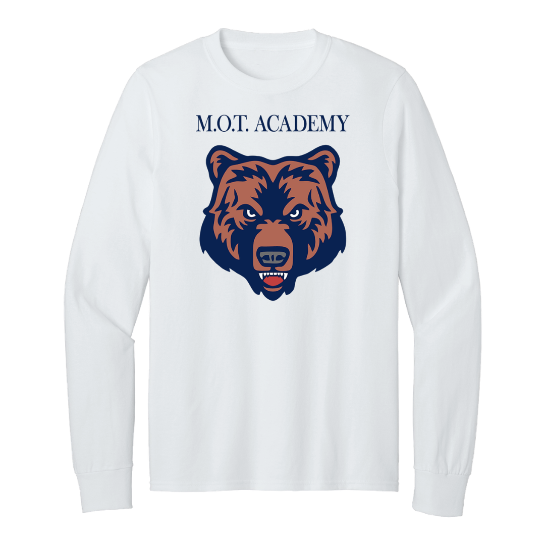 MOT ACADEMY LONG SLEEVE TEE - WHITE