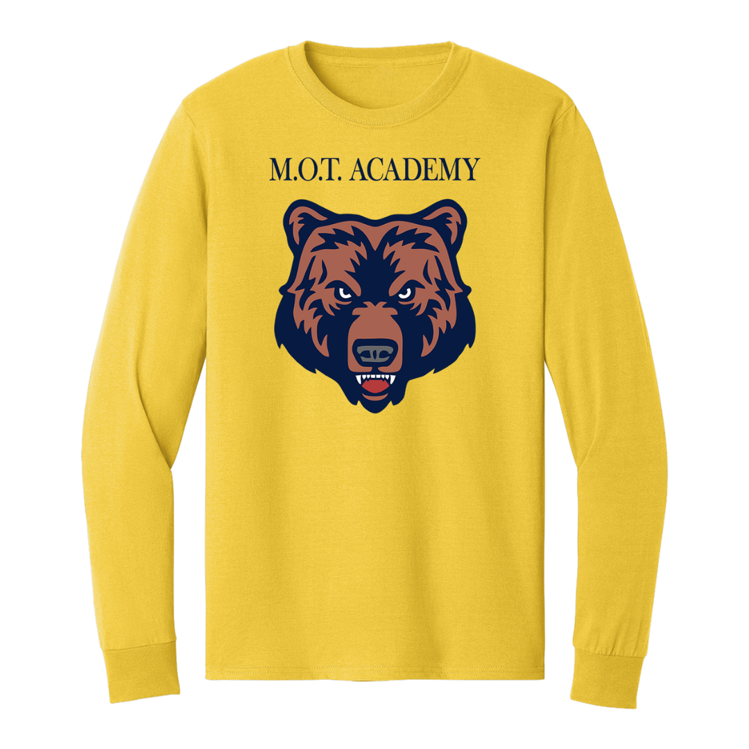 MOT ACADEMY LONG SLEEVE TEE - YELLOW