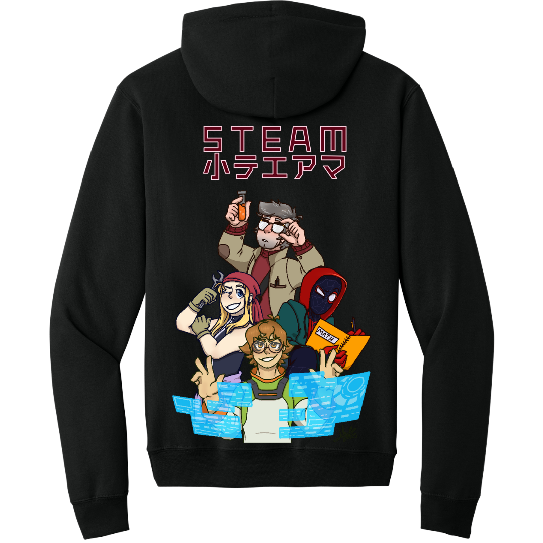 SASH S.T.EAM. ANIME HOODIE
