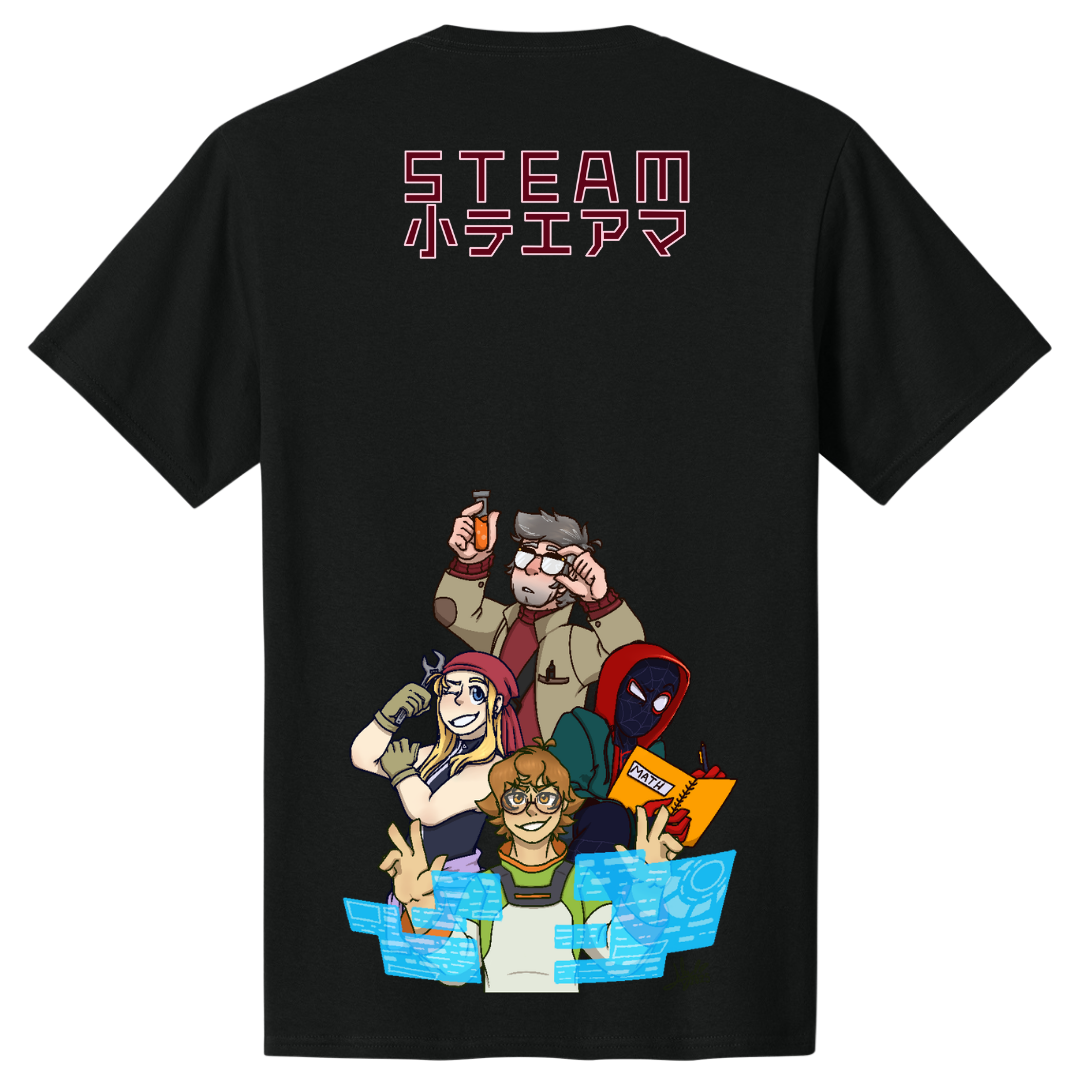 SASH S.T.EAM. ANIME COTTON T-SHIRT