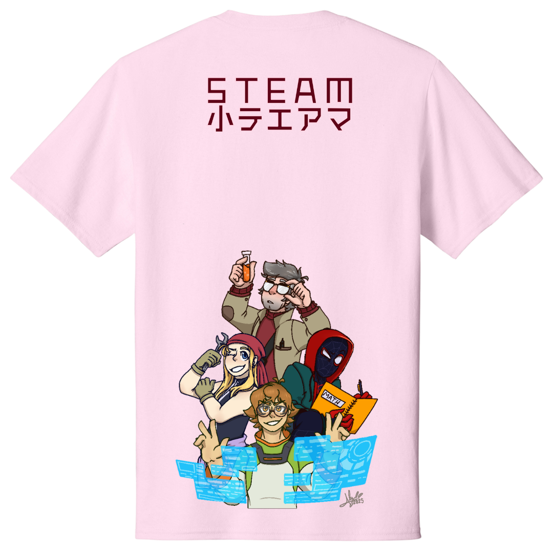 SASH S.T.EAM. ANIME COTTON T-SHIRT