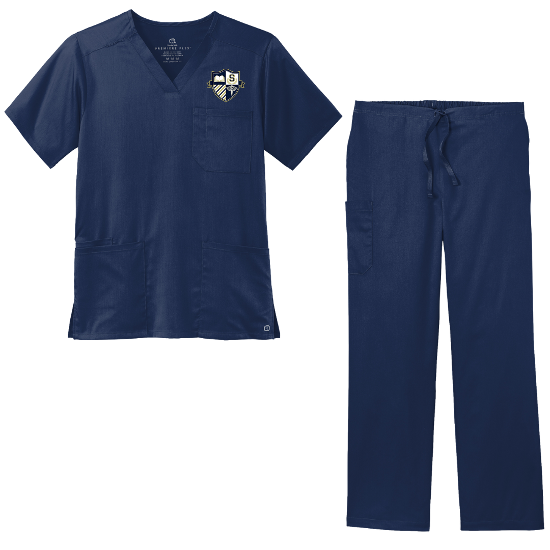 HEALTH SCIENCES ACADEMY SCRUB SET - MEN