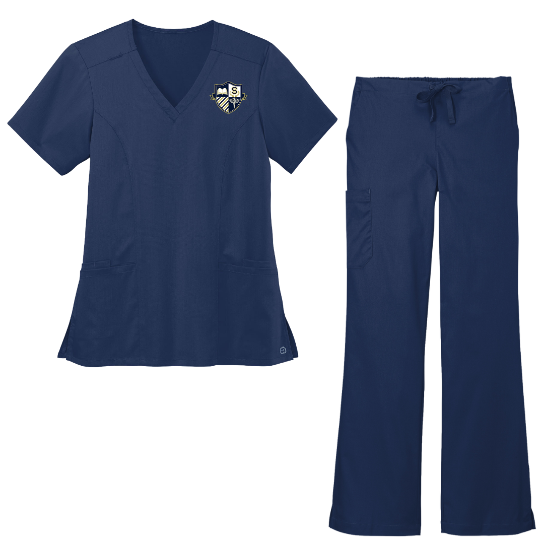 WOMEN'S HEALTH SCIENCES ACADEMY SCRUB SET